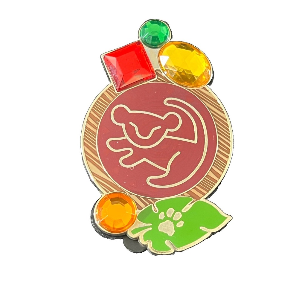 Disney Lion King Simba Glitzy Gear Jeweled Jewel Pin Limited Edition 1500
